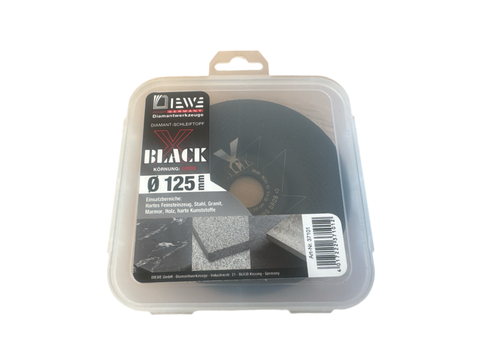 Diamanten slijpschijf Panther "grof" Ø125mm voor hardmetaal